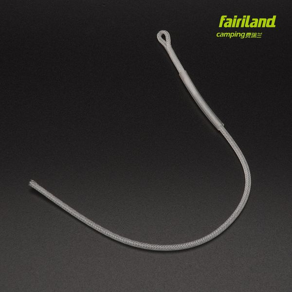 

20pcs high strength 30lb/50lb fly fishing loop connector m# 15.5cm-16cm fly fishing loop line nylon braided loop connector