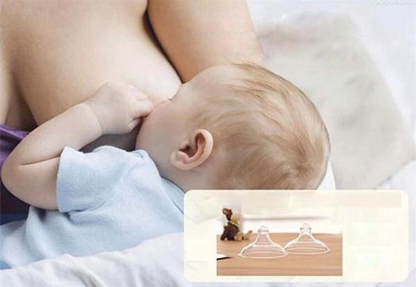 

с розничной упаковке новый мягкий кремний ниппель щиты защиты сосков обложка грудного вскармливания мать молоко герметичный контакт ниппель