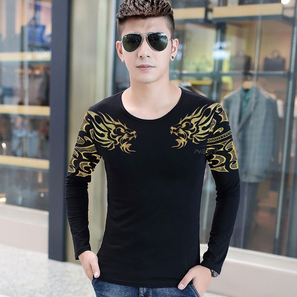 

plus wear black athletic for warm wholesale funny t-shirts print street men size t-shirt shirts spring velvet long sleeve tshirts t men fxga