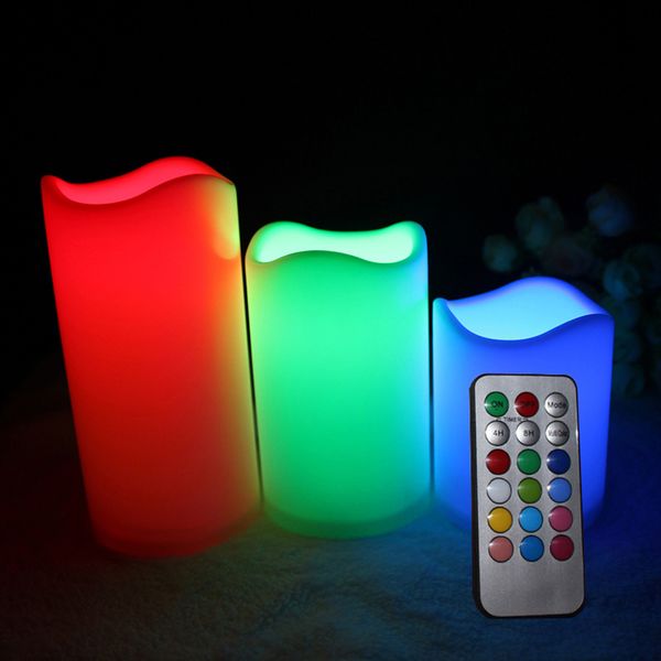 

new design candle wireless remote control candle velas operated led flameless candles bougie light set remote party club