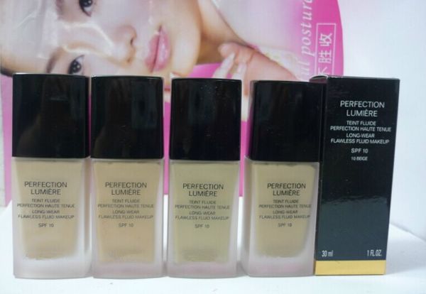 

factory driect new brand makeup liquid foundation spf10 6color can choose 30ml