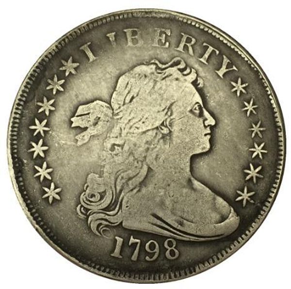 

1798 type1 драпированные бюст доллар монета копия бесплатная доставка