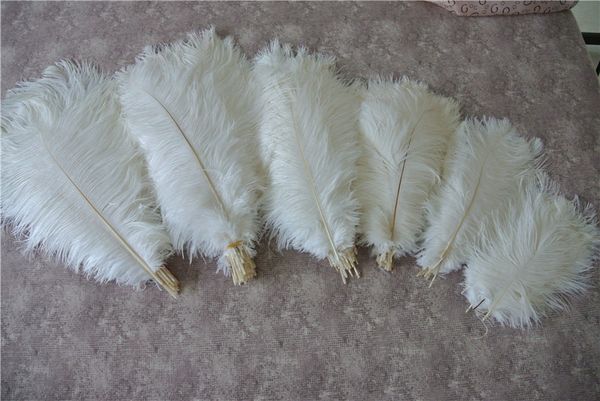 

100pcs/lot white ostrich feathers plumes wedding centerpieces wedding decor party supply decor table decor