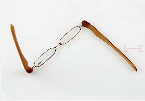 

wholesale-resin bronw folding mini reading glasses rotating folding eyeglasss pectacle +1.0 +1.5 +2.0 +2.5 +3.0 ing