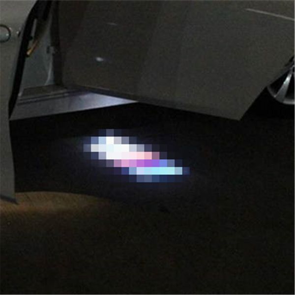 

4case for taxi case for mopar car logo led interior lights welcome door ghost shadow lamps 12v warning lights