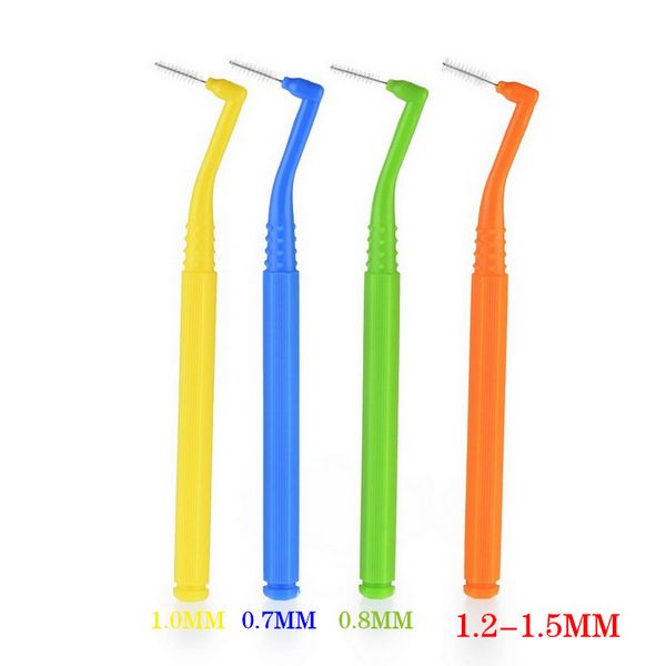 

wholesale-30pcs interdental brush soft push cleaning toothbrush dental floss brosse a dents cepillo escova interdental teeth brushing seam
