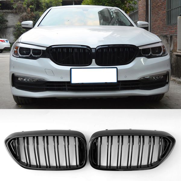 

двойная линия стиль яркий черный решетка подходит для bmw g30 g38 520d 530d 540i