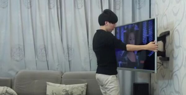 

tv wall mount bracket for most 26-70 inch led, lcd, oled and plasma flat screen tv, with full motion swivel articulating dual arms