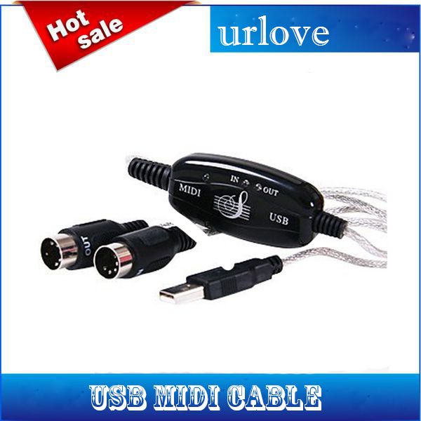 

новый usb-midi интерфейс клавиатуры адаптер dhl бесплатная доставка