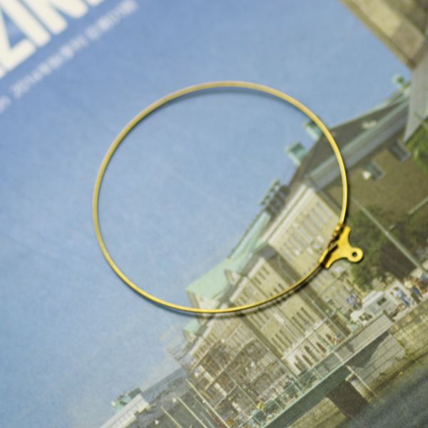 

diy ysh2021 brass material 30mm princess accessories for women jewelry parts 100pcs/lot 30mm gold color earring hook hoop drop shipping