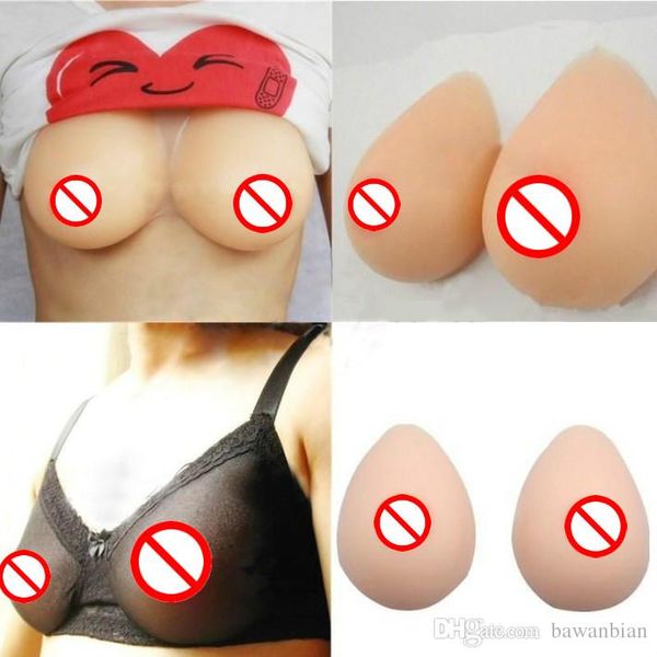 

1 pair c cup (800g) false breast artificial breasts silicone breast forms fake boobs realistic silicone breast forms hot