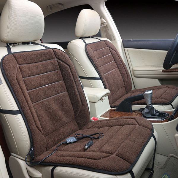 Universal Dc 12v Car Seat Heater Covers Pad Electric Heated Seats Auto Cushion Hot Fur Sets Interior Accessories Automotive