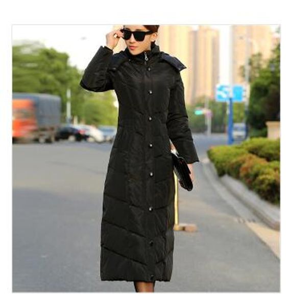 

winter jacket women thick warm parka female plus size 3xl 4xl slim fitness extend long coat black down parkas for women winter
