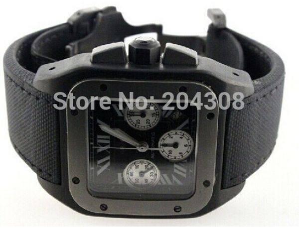 

Горячие Selles высокое качество роскошные часы черный углерод кварцевые мужские часы Мужские спортивные дата наручные часы