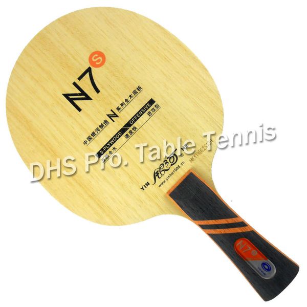 

wholesale- galaxy yinhe n7s n 7s offensive n-7 upgrade table tennis blade shakehand long handle fl for table tennis racket paddle
