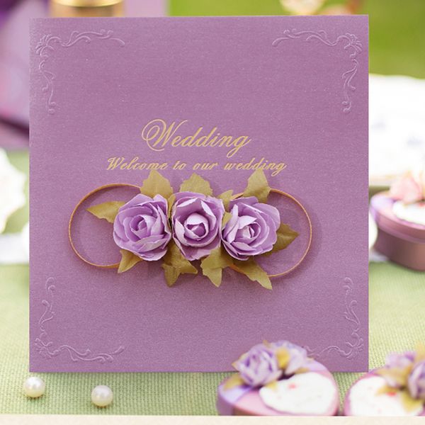 rose wedding invitation card design free customized printing wedding party decoration wedding invitations party event accessory graduation invitations invitations cards designs