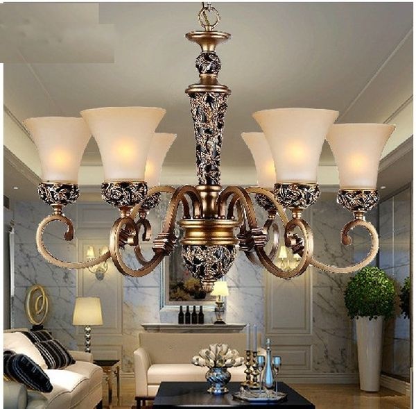 

Wrought iron chandelier 6 light modern living room lighting antique modern iron chandelier fa hion lamp