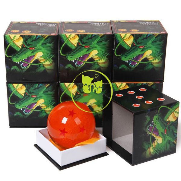 

7.5 см большой аниме dragon ball 7 звезд dragonball z мультфильм фигурки хрустальный шар коллекция подарков на день рождения сувенир настоль