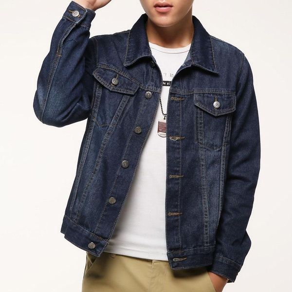 Denim Jacket Men Fashion Jeans Jackets Slim Fit Long Sleeve Vintage Mens And Coat High Denim Jacket Men Fashion Jeans Jackets Slim Fit Long Sleeve Vintage Mens And Coat High