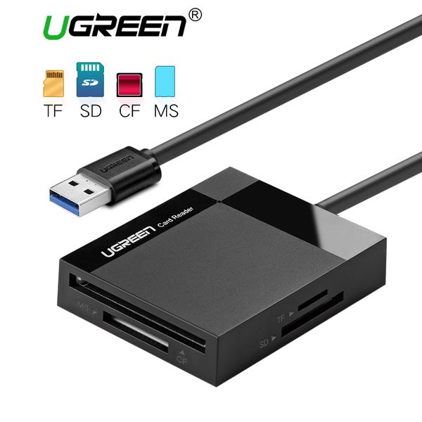 2019 Four In One USB 3.0 Card Reader SD TF CF MS Micro SD Smart Card