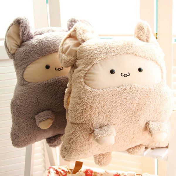 Kaka Mouse Plush Toy Bear Side With Three Pillow Blanket Cute