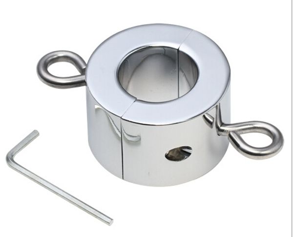 

scrotum for rings size male metal stainless testis stretcher small steel ball toys adults pfuxs