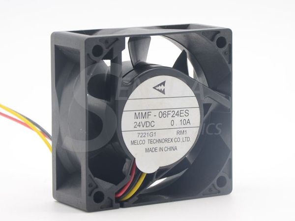 

brand new original melco 60mm mmf-06f24es rm1 60mm dc 24v 0.1a inverter cooling fan