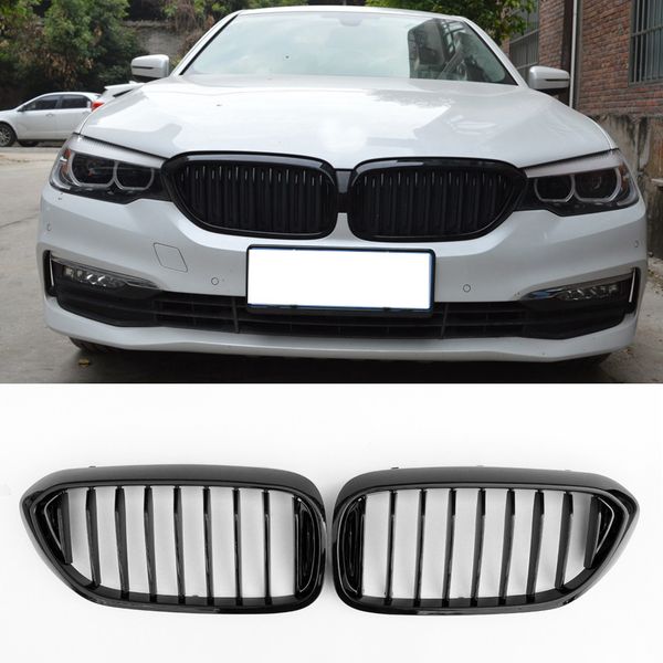

однолинейный стиль яркая черная решетка для bmw g30 g38 520d 530d 540i