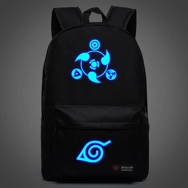 

new naruto backpack boy girl hokage ninjia school bags for teenagers sports bag japanese anime canvas backpacks311o