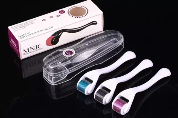 

540 micro needles derma rolling skin roller facial beauty roller massage micro needles skin care dermatology therapy
