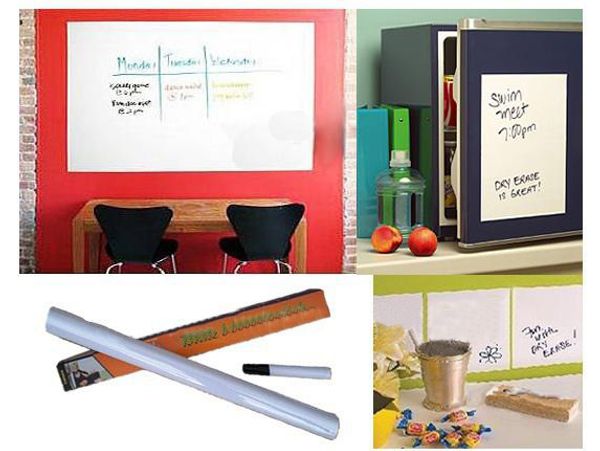

funlife]-45x200cm whiteboard sticker wall paper decor removable with 1pc marker pen as bonus (l2014474