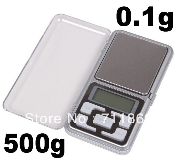 

promotion 15pcs/lot 500g x 0.1g Mini Pocket Electronic Digital Scale,Jewelry Balance Scale Dropshipping