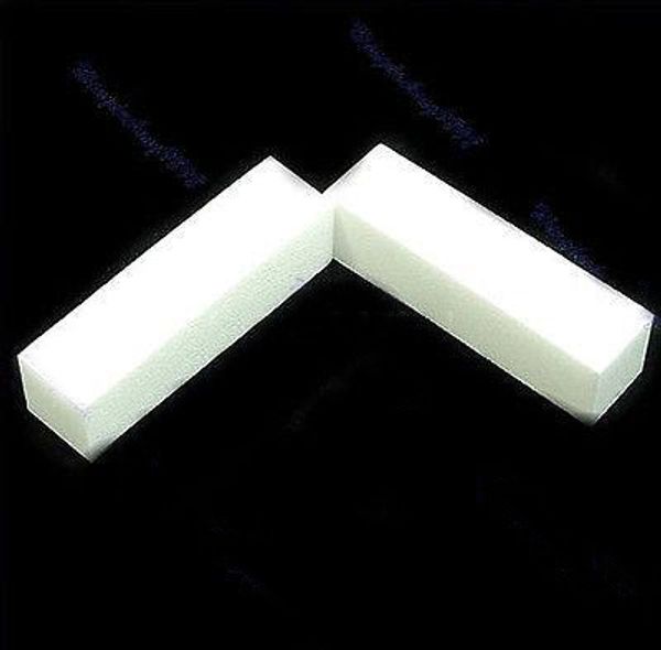 

wholesale-407-50 x white nail art buffer buffing sanding files block