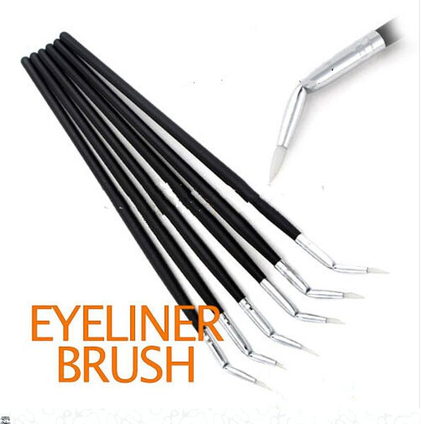 

wholesale-10pcs new arrival professional makeup eye liner eyeliner elbowed brush ing