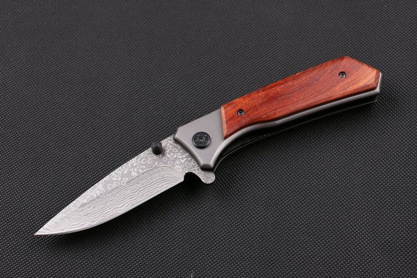 

Brow-ning 331 fast-open folder 440C 57HRC blade survival hunting camping gift collection knife B510L