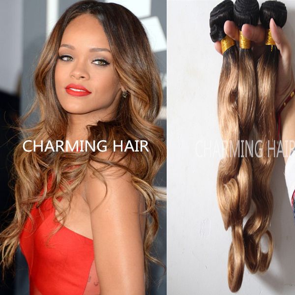 Ombre Hair Bundles Dark Root Color 1b 27 Ombre Hair Wefts 100