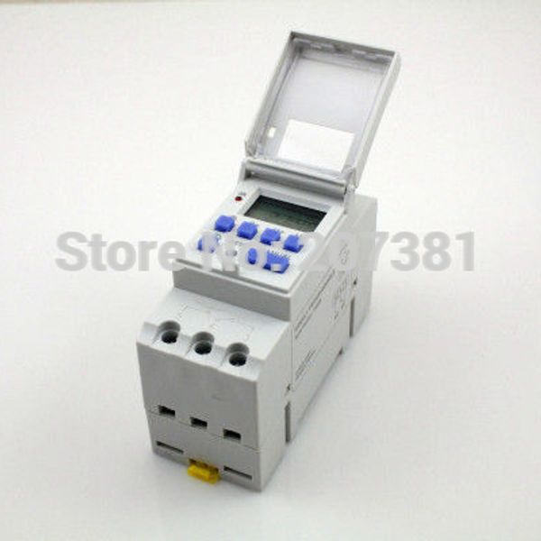 

wholesale-din rail digital programmable 220vac 16a timer switch relay time 15a