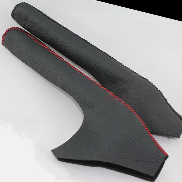 

hyundai tucson handbrake cover car styling interior decoration accessories genuine leather handbrake cover