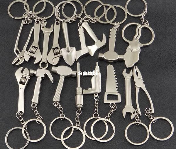 

брелок металлический разводной инструмент гаечный ключ брелок creative, Silver
