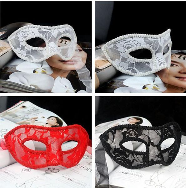 

lace mask hand made half-face venetian masquerade ball masks party masks lace masks party decoration b282-4