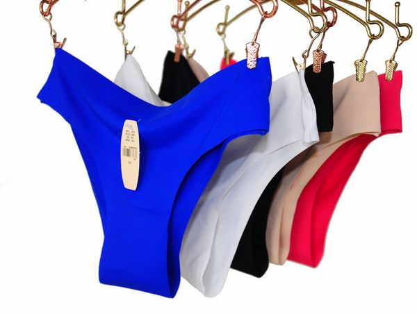 Kadın Panties Toptan-6pcs/Lot Yeni DuPont Dikişsiz Çizgi Yok Çizgi Seksi Bikini Panty Kadın iç çamaşırı kadın Intimes m l xl