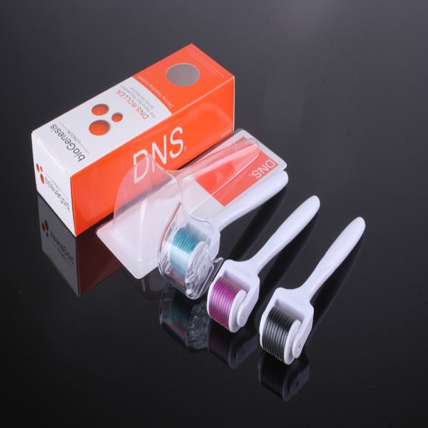 DNS 540 Micro Agulhas Derma Roller, 540 Agulhas Dermaroller System, Skin Care Microneedle Roller Therapy Enfermeira Sistema