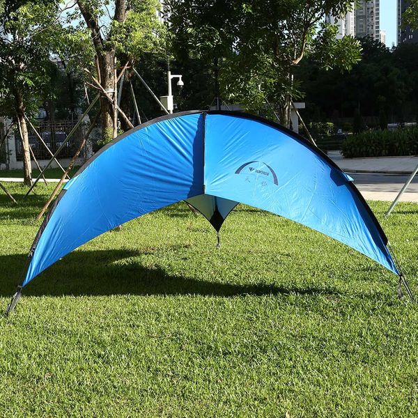 

wholesale- foldable portable beach canopy tent sun shade uv-protective waterproof patio cabana outdoor camping picnic table tent for hiking