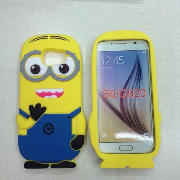 coque samsung s6 3d minions