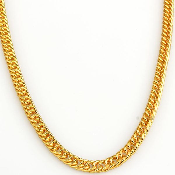 

wholesale-wholesale 18k gold plated necklace hip hop mens jewelry new trendy rock tyga chain necklace for men, Silver
