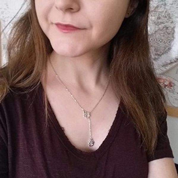 

fashion cat dogs paw chokers necklaces for womens silver plated simple style jewelry gifts chokers necklaces, Golden;silver