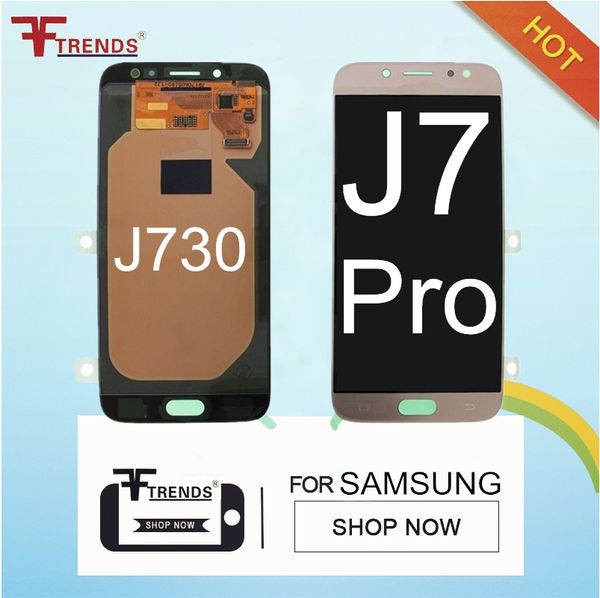 

oled for samsung galaxy j730 j730f j7 pro 2017 lcd display with touch screen digitizer assembly replacement