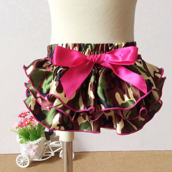 

lovely baby infant toddler pants baby boys girls kids pp pants camouflage purple bow satin bloomers lace bloomers children diapers, Black