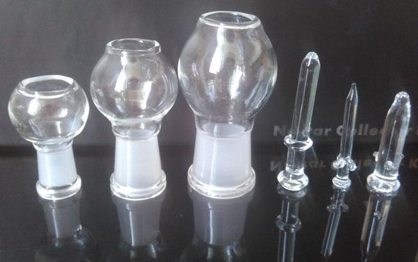 Glasbongkuppel aller Größen mit Nagel 10mm 14,4mm 18,8mm Kuppel + Nagelglasschale 10mm 14mm 18mm Gelenk kostenloser Versand