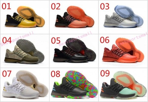 

2017 Hot Sale Men Harden Vol 1 Top Quality James Harden Basketball Shoes Cheap Outdoor Good Quality Casual Sneakers Free Shipping Size 40-45